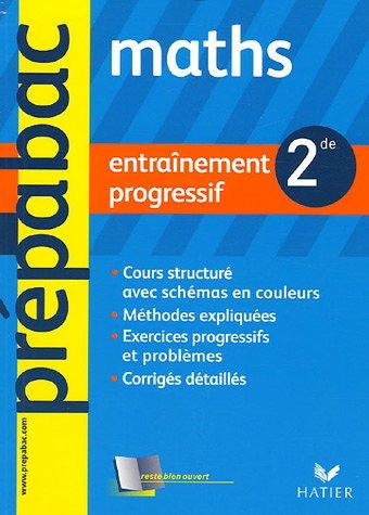 Maths 2de : entraînement progressif