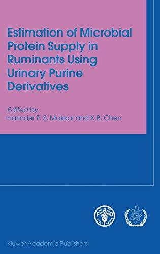 Estimation of Microbial Protein Supply in Ruminants Using Urinary Purine Derivatives