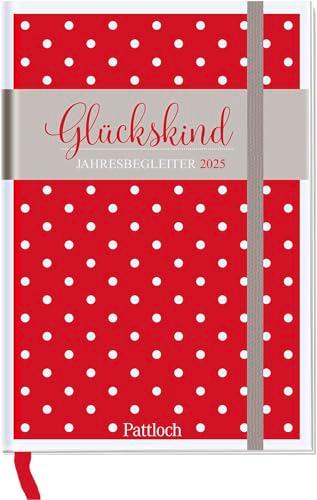 Taschenkalender 2025: Glückskind: Buchkalender ca. A6. Wochenplaner | Terminplaner | Organizer. Praktischer kleiner Taschenkalender mit Ferienterminen und Monatsübersichten