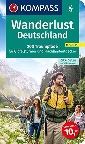 KOMPASS Wanderlust Deutschland: 200 Traumpfade für Gipfelstürmer und Flachlandentdecker, GPX-Daten zum Download