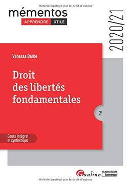 Droit des libertés fondamentales : 2020-2021