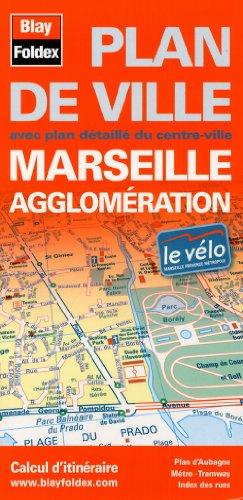 Plan de Marseille et de son agglomération