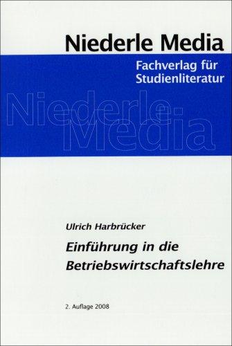 Einführung in die Betriebswirtschaftslehre