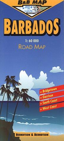 Barbados Road Map (B&B Road Maps)