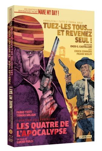 Les quatre de l'apocalypse + tuez-les tous... et revenez seul ! [Blu-ray] [FR Import]