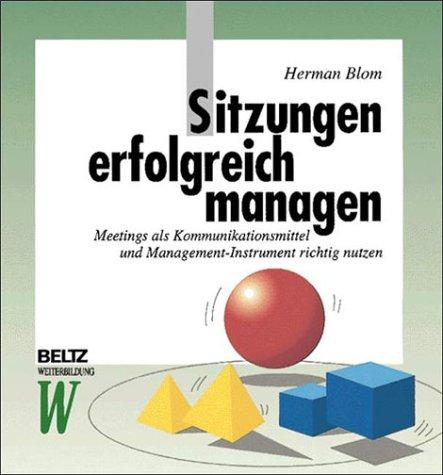 Sitzungen erfolgreich managen