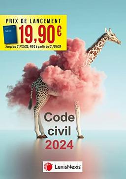 Code civil 2024 : jaquette girafe nuage