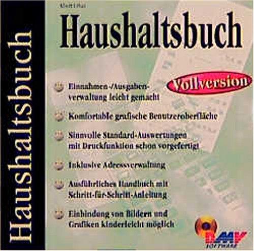 Das Haushaltsbuch, 1 CD-ROM f.Windows 95/98/NT 4.0