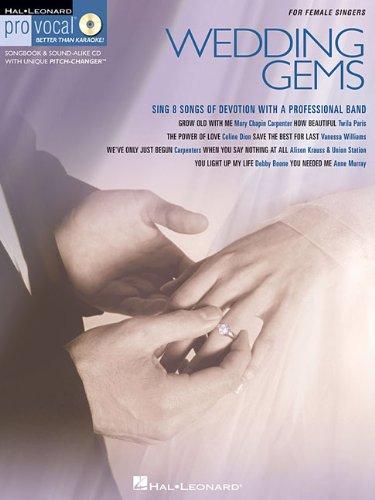 Wedding Gems for Female Singers (Hal Leonard Pro Vocal)