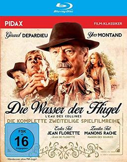 Die Wasser der Hügel (Jean Florette + Manons Rache) / Zweiteiliges Epos mit Yves Montand und Gérard Depardieu (Pidax Film-Klassiker) [Blu-ray]