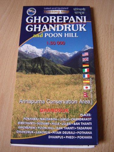 Ghorepani Ghandruk and Poonhill-MAP