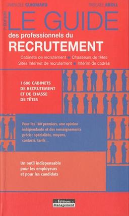 Le guide des professionnels du recrutement