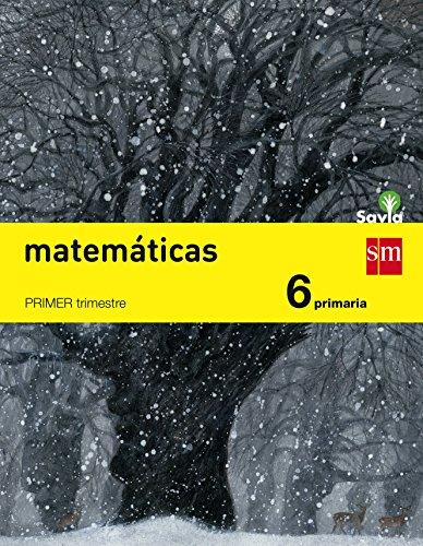 Savia, matemáticas, 6 Educación Primaria: Matematicas 6 Primaria