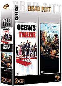 Coffret Brad Pitt 2 DVD : Ocean's Twelve / Troie [FR Import]