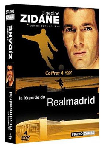 Coffret Zinedine Zidane 2 DVD : Zidane comme dans un rêve / La légende du Real Madrid [FR Import]