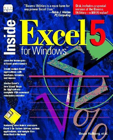 Inside Excel 5 for Windows/Book and Disk (Inside S.)