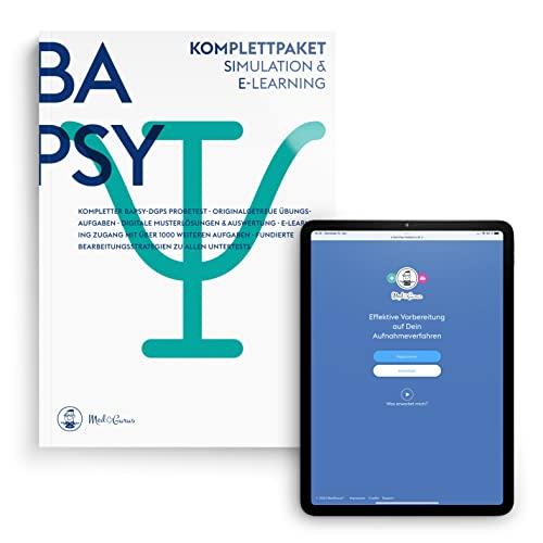 BaPsy-DGPs Vorbereitung | Komplettpaket | Kompletter Probetest & E-Learning zur Vorbereitung auf den Studieneignungstest Bachelor-Psychologie der Deutschen Gesellschaft für Psychologie