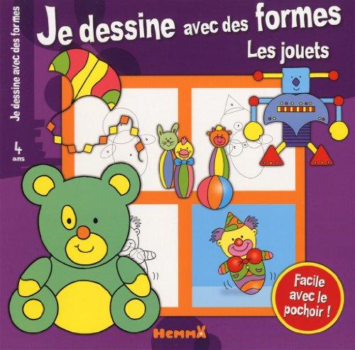 Je dessine avec des formes : les jouets