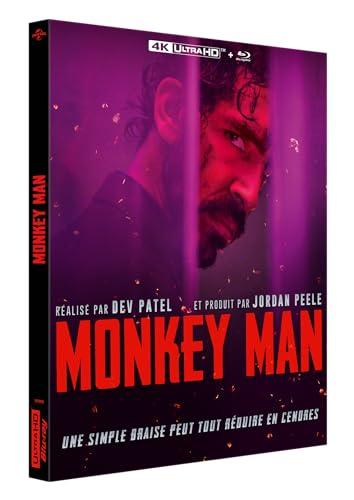 MONKEY MAN - COMBO UHD 4K + BD