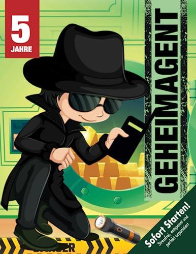 Geheimagenten Schnitzeljagd Kindergeburtstag ab 5 Jahren: Kreativ geplante Schatzsuche - Fallermittlung mit Fußspuren & Fingerabdrücke lesen - inkl. Agenten-Hacks! (Bravo Schatzsuche)