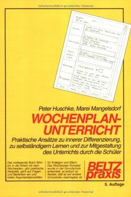 Wochenplan-Unterricht