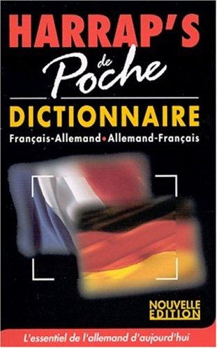 Dictionnaire français-allemand, allemand-français (Harrap'S Bilingue)