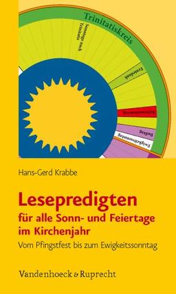 Lesepredigten für alle Sonn- und Feiertage im Kirchenjahr: Vom Pfingstfest bis zum Ewigkeitssonntag