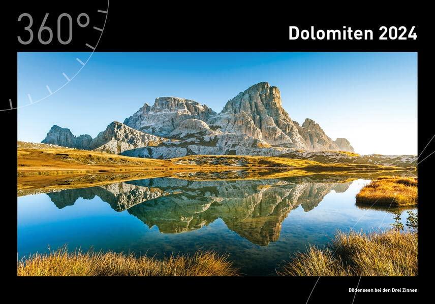 360° Dolomiten Premiumkalender 2024 (360° Premiumkalender 2024 (50 x 35 cm))