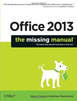 Office 2013: The Missing Manual (Missing Manuals)