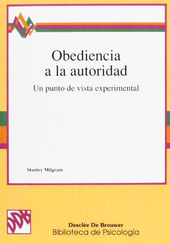 Obediencia A La Autoridad (Biblioteca de Psicología)