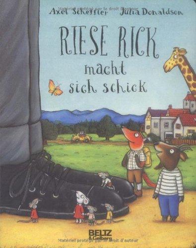 Riese Rick macht sich schick: Vierfarbiges Pappbilderbuch