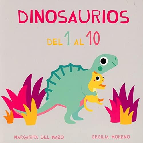 Dinosaurios del 1 al 10 (Miau Cartón)