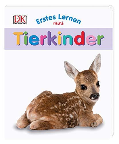 Erstes Lernen mini. Tierkinder: Bildwörterbuch mit Glitzerfolie ab 1 Jahr