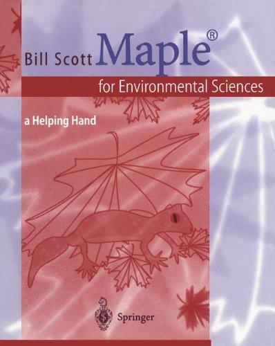 Maple® for Environmental Sciences: a Helping Hand