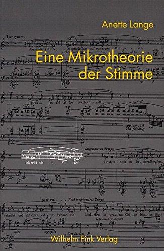 Eine Mikrotheorie der Stimme