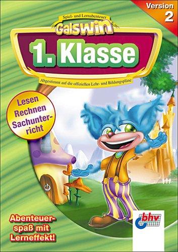 Galswin Version 2, CD-ROMs : 1. Klasse, 1 CD-ROM Lesen, Rechnen, Sachunterricht. Für Windows 95/98/Me. Abgestimmt auf d. offiziellen Lehr- u. Bildungspläne. Multilingual: Englisch, Deutsch, Spanisch, Französisch