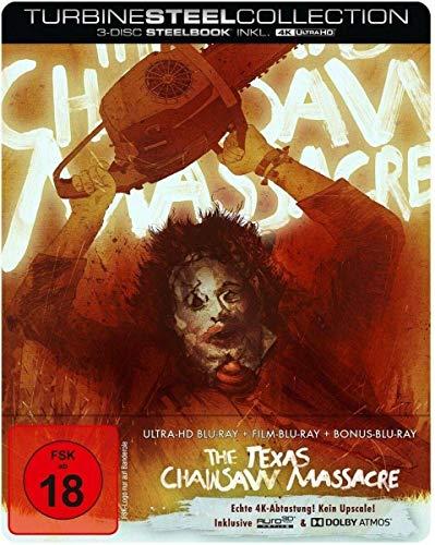 The Texas Chainsaw Massacre - Limited Steelbook Edition (4K Ultra HD) 
(+2 Blu-Rays)