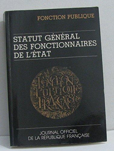 Statut général des fonctionnaires de l'État (Journal officiel de la République française)