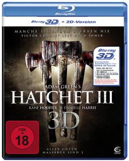 Hatchet 3 [3D Blu-ray + 2D Version]