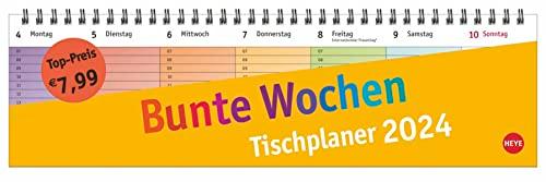 Bunte Wochen Wochenquerplaner 2024