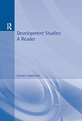 Development Studies: A Reader (Arnold Readers in Geography)