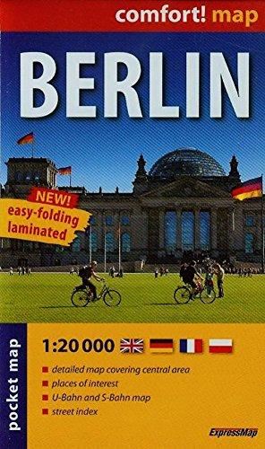 Berlin 1 : 20 000: ExpressMap. Places of interest, U-Bahn and S-Bahn map, street index (City Plan Pockets)