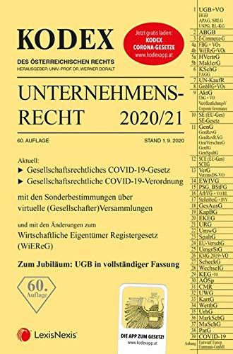 KODEX Unternehmensrecht 2020/21