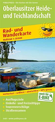 Oberlausitzer Heide- und Teichlandschaft: Rad- und Wanderkarte mt Ausflugszielen, Einkehr- & Freizeittipps, wetterfest, reißfest, abwischbar, GPS-genau. 1:50000 (Rad- und Wanderkarte / RuWK)