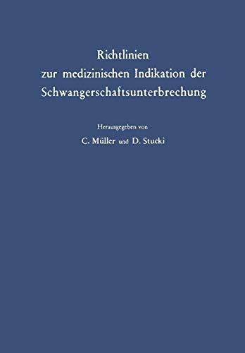 Richtlinien zur Medizinischen Indikation der Schwangerschaftsunterbrechung