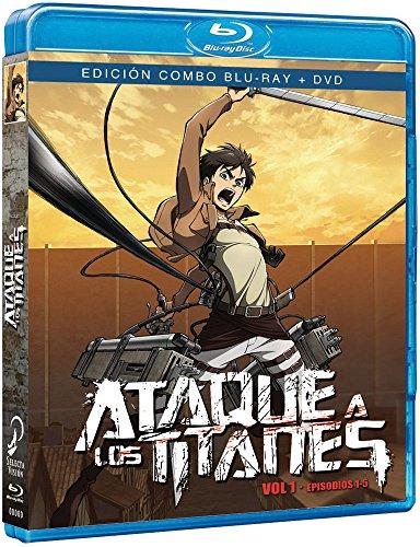 Ataque A Los Titanes - Volumen 1, Edición Combo (Blu-Ray) (Import) (Keine Deutsche Sprache) (2013) Te