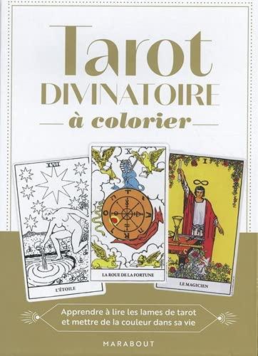 Tarot divinatoire à colorier