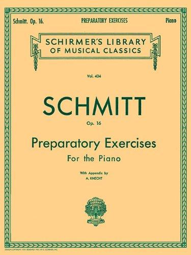 Preparatory Exercises op. 16 Piano: Noten, Lehrmaterial, Sammelband für Klavier (Schirmer's Library of Musical Classics)