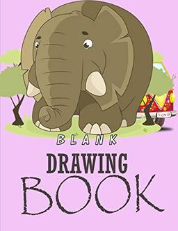 Blank Drawing Book: Blank Sketchbook For Kids Cartoon Drawing Books Blank Doodle Book & Sketch Journal: : Blank Sketchbook For Kids Cartoon Drawing ... Drawing Book For Beginners & Kids & Adults)