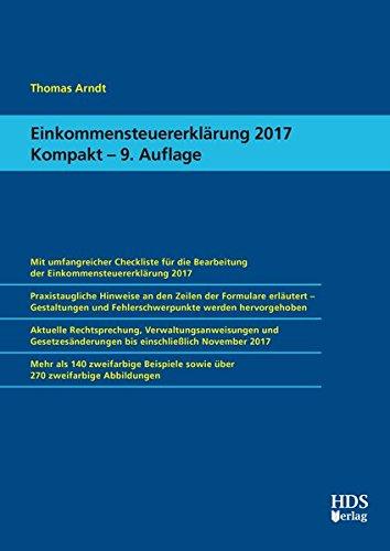 Einkommensteuererklärung 2017 Kompakt